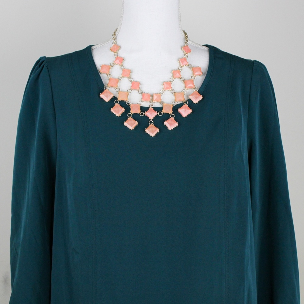 NWOT Kimchi Blue Shift Dress 3/4 Sleeve - Picture 3 of 8